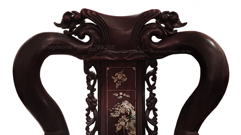 SALON GỖ GỤ KHẢM TRAI | 10 MÓN