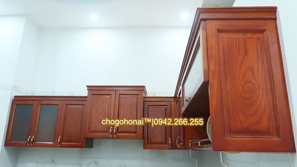 TỦ BẾP GỖ SỒI | S-101