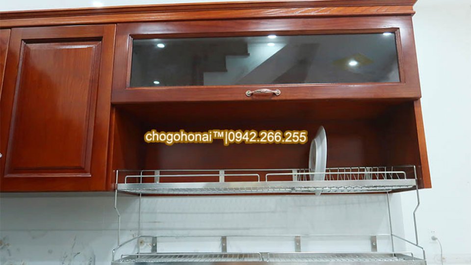 TỦ BẾP GỖ SỒI | S-101