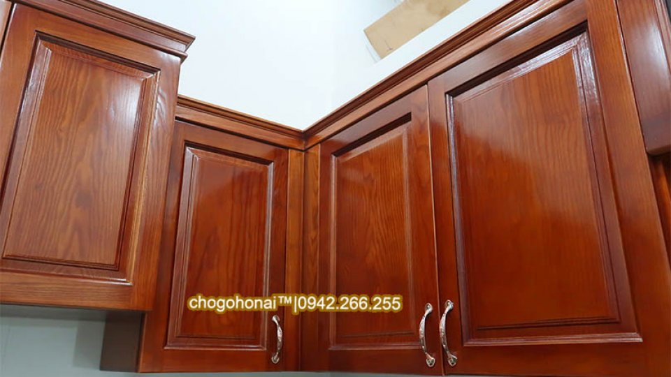 TỦ BẾP GỖ SỒI | S-101