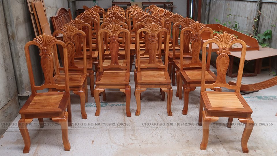 GHẾ HỘI TRƯỜNG GỖ GÕ ĐỎ