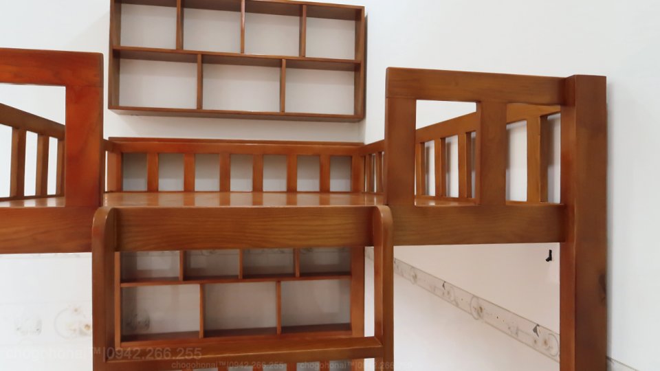 GIƯỜNG TẦNG GỖ SỒI 