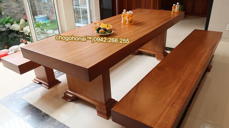 GHẾ BÀN ĂN NGUYÊN KHỐI | K03