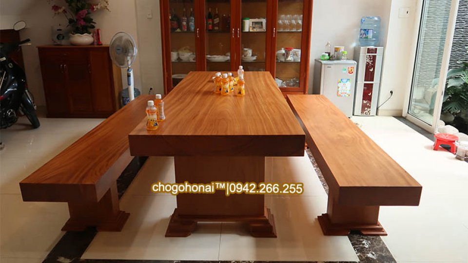 GHẾ BÀN ĂN NGUYÊN KHỐI | K03