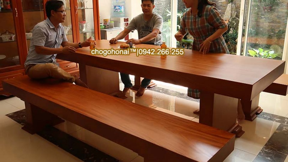 GHẾ BÀN ĂN NGUYÊN KHỐI | K03