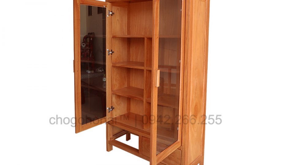 TỦ SÁCH GỖ GÕ ĐỎ | HÀNG ĐẶT