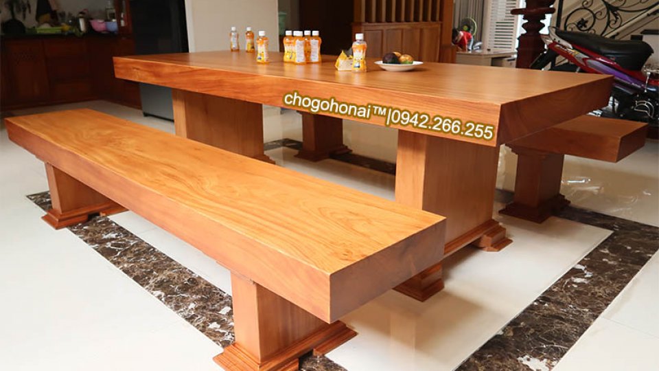 GHẾ BÀN ĂN NGUYÊN KHỐI | K03