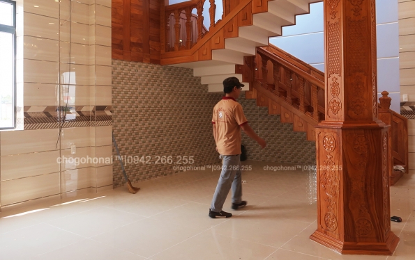 Công trình nhà anh Chiến ở Long An